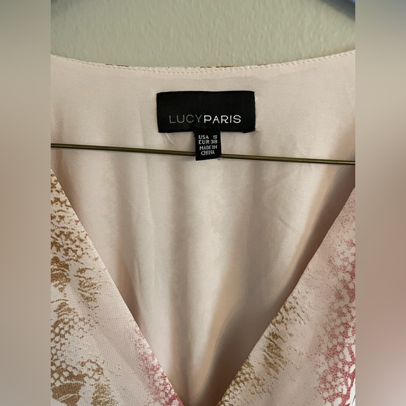 LUCY PARIS dress animal print romantic - Picture 7 of 12